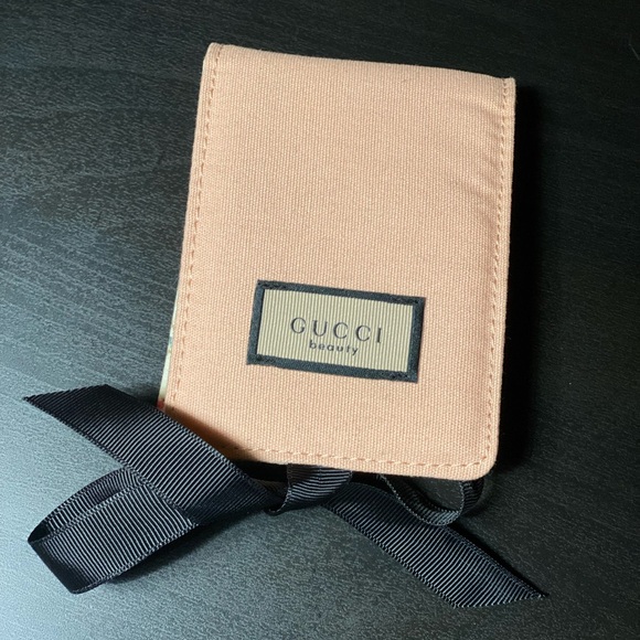 Gucci Beauty Cosmetics Pink Makeup Lipstick Pouch - Picture 6 of 6